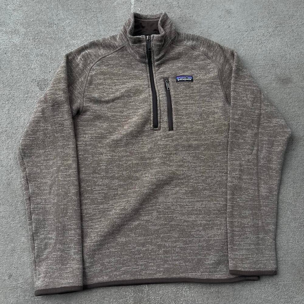 Patagonia Brown Quarter zip Fleece